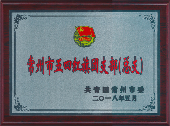 2018-常州市五四红旗团支部（总支）
